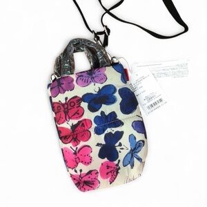 Padded Andy Warhol butterfly bug graphic padded Fanny pack